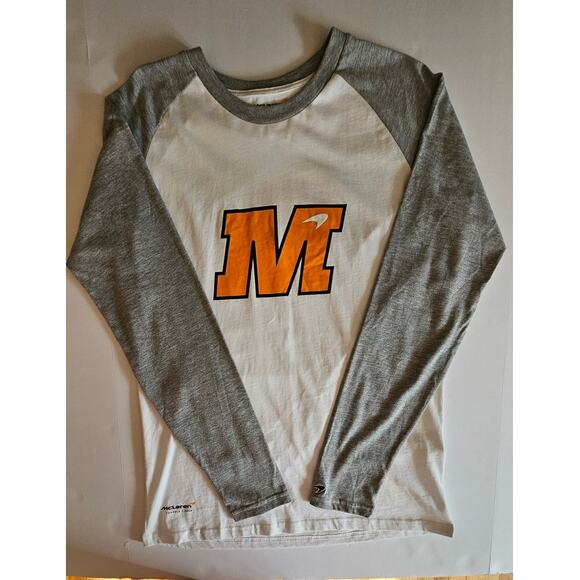 McLaren Formula 1 Team Long Sleeve Raglan Shirt. Castore Better Never Stops Sz M - Picture 1 of 5